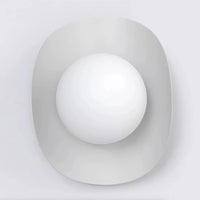 Emibig FIERO M 1-lichts wandlamp – grijs