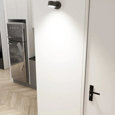 SORA 1-lichts wandlamp - Zwart
