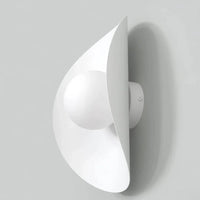 Emibig FIERO XL 1-lichts wandlamp - Wit glas