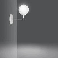 Emibig 1-lichts wandlamp K1 Pregos – Wit