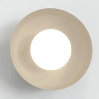 Emibig OZZY 1-lichts wandlamp – mokka/beige