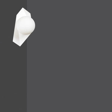DRIFTON 1-lichts wandlamp – Wit