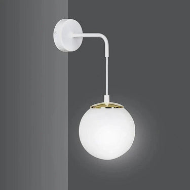 OGNIS 1-lichts wandlamp – Wit
