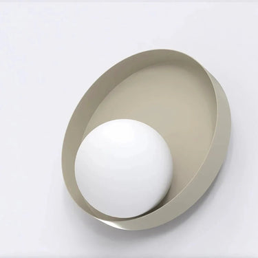 KIDO 1-lichts wandlamp - Mokka beige