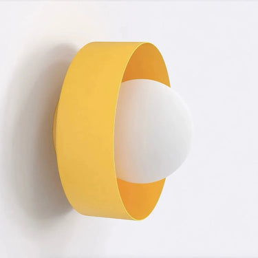 LULU 1-lichts wandlamp - Oranje frame