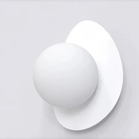 Emibig OVO 1-lichts wandlamp - Wit glas - Mooier Thuis