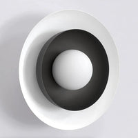Emibig POPPI 1-lichts wandlamp - Wit zwart - Mooier Thuis