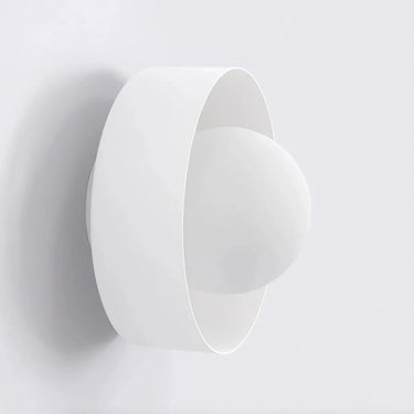 LULU 1-lichts wandlamp - Wit glas