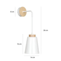 Emibig BOLERO 1-lichts wandlamp - Wit - Mooier Thuis
