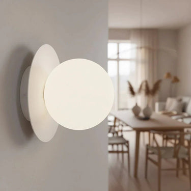 K1 1-lichts wandlamp – Wit