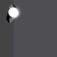 Emibig DRIFTON 1-lichts wandlamp – zwart - Mooier Thuis