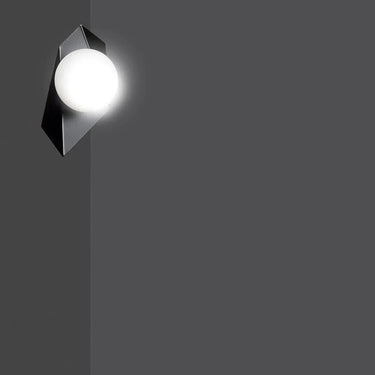 DRIFTON 1-lichts wandlamp – zwart
