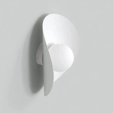 FIERO XL 1-lichts wandlamp - Wit glas