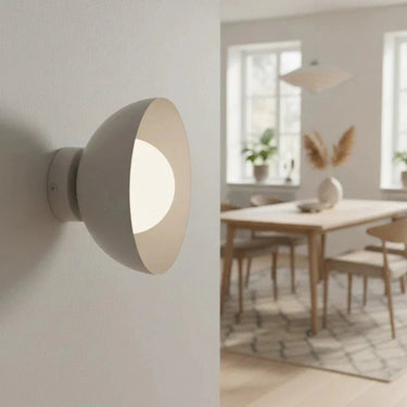 BIBI 1-lichts wandlamp – grijs