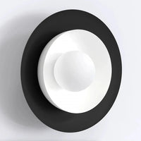 Emibig POPPI 1-lichts wandlamp - Zwart wit - Mooier Thuis