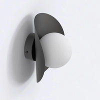 Emibig FIERO 1-lichts wandlamp - Zwart wit - Mooier Thuis