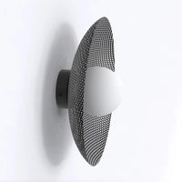 Emibig VIBEZ 1-lichts wandlamp - Zwart geperforeerd frame - Mooier Thuis