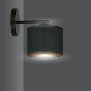 HILDE 1-lichts wandlamp - Zwart fluweel - bestellen bij Mooier Thuis