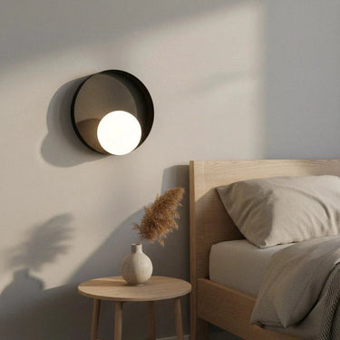 KIDO 1-lichts wandlamp - Zwart frame