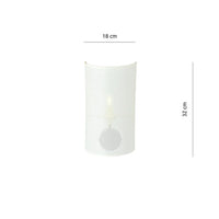 ASTON 1-lichts wandlamp - Wit goud - afbeelding 2