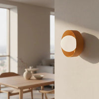 LULU 1-lichts wandlamp - Oranje frame - afbeelding 2