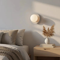 K1 1-lichts wandlamp - Wit glas - afbeelding 2
