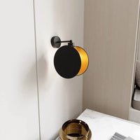 PATTERN 1-lichts wandlamp - Zwart/Goud - afbeelding 2