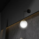 OGNIS 1-lichts wandlamp – zwart - bestellen bij Mooier Thuis