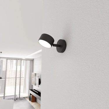 SORA 1-lichts wandlamp - Zwart
