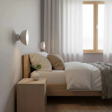 BIBI 1-lichts wandlamp – grijs