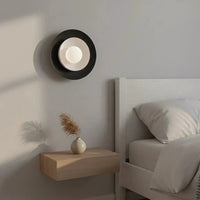 POPPI 1-lichts wandlamp - Zwart wit - afbeelding 2