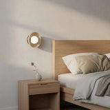 OZZY 1-lichts wandlamp – mokka/beige - afbeelding 5