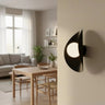 FIERO 1-lichts wandlamp - Zwart frame - Wit glas - afbeelding 5