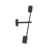 NATSU 2-lichts wandlamp - Zwart metaal - Mooier Thuis