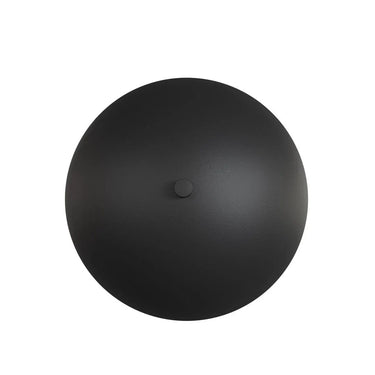MUSH 2-lichts wandlamp - Zwart metaal
