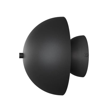 MUSH 2-lichts wandlamp - Zwart metaal