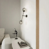 Emibig LINEAR 2-lichts wandlamp - Smoked glas - Mooier Thuis