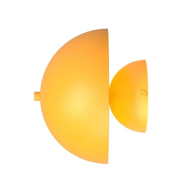 MUSH 2-lichts wandlamp - Oranje metaal