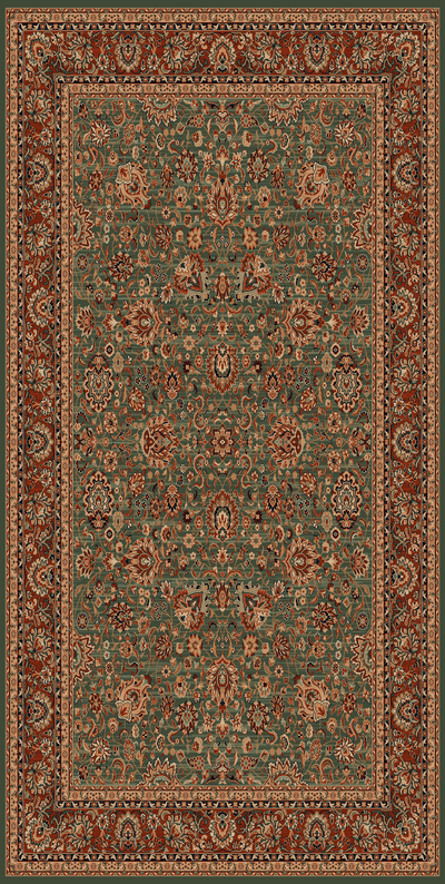 Vloerkleed Kadjar 400 Groen