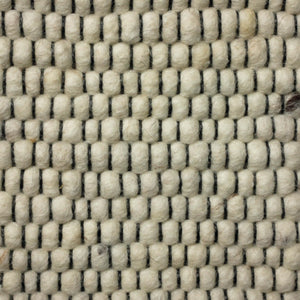 Vloerkleed Kapiti Black 175 Creme