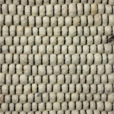 Vloerkleed Kapiti Black 175 Creme