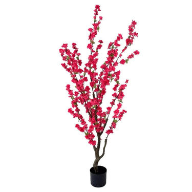 Kunstbloemen roze bloesem 150 cm