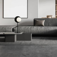 Emibig OSLO 1-lichts tafellamp - Wit glas - Zwart frame - Mooier Thuis
