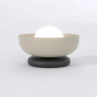 OZZY 1-lichts tafellamp - Beige/Mokka - Mooier Thuis