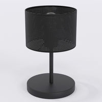 Lux tafellamp 1-lichts zwart