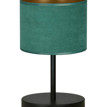 HILDE 1-lichts tafellamp - Groen fluweel