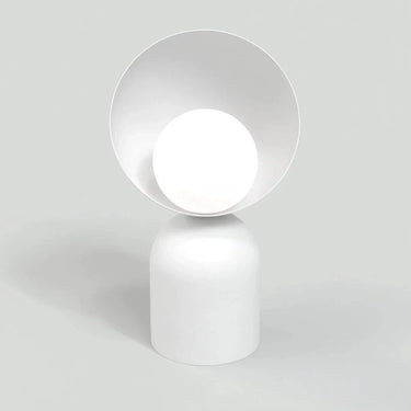 BOTO 1-lichts tafellamp - Wit glas