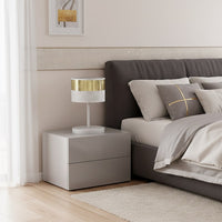 Lux tafellamp 1-lichts wit goud