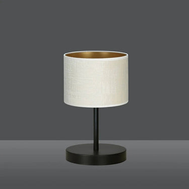 HILDE 1-lichts tafellamp - Wit fluweel