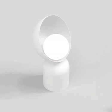 BOTO 1-lichts tafellamp - Wit glas
